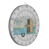 Cible de flechettes de remorque de camping (Devant gauche)