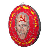 CIBLE DE FLECHETTES DE SOULAGEMENT DU STRESS (Devant droit)