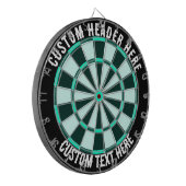 Cible de flechettes de tableau fléchettes de texte (Devant gauche)