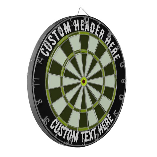 Cible de flechettes de tableau fléchettes de texte (Devant gauche)