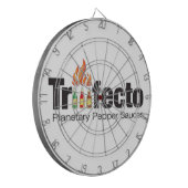 Cible de flechettes de Triiifecto (Devant gauche)