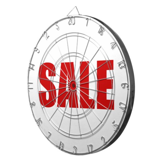 CIBLE DE FLECHETTES DE VENTE (Devant droit)