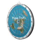 Cible de flechettes "de vérité plate" (Devant droit)