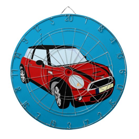Cible de flechettes de voiture de sport de Mini (Devant)