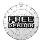 CIBLE DE FLÉCHETTES DEBUGS GRATUITS (Devant)