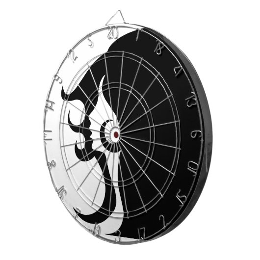 Cible De Fléchettes Déco Mod Femme Dartboard (Devant droit)