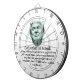 Cible De Fléchettes Définition de la fraude - TRUMP (Devant droit)