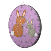 Cible de flechettes des lapins de la Fête des mère (Devant droit)