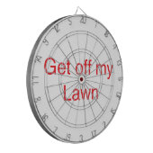 Cible De Fléchettes Descendez de ma pelouse (Devant gauche)