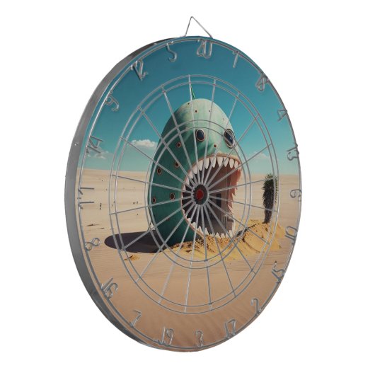 Cible De Fléchettes Desert Monstre (Devant gauche)