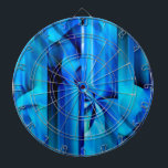 Cible De Fléchettes Design graphique transparent - bleu noir I<br><div class="desc">Joli Motif Mix Design par EDDA Fröhlich / EDDArt | Mixte uni ou Motifs colorés, Textures, Mosaïques, Formes ... | Vous manquez d'autres couleurs ou produits de ce design? N'hésitez pas à me contacter : contact@eddart.de ou à jeter un oeil ici : www.zazzle.com/eddartshop* et ici : www.zazzle.com/prettypatternarts* et ici :...</div>