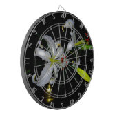 Cible De Fléchettes Design irlandais en laiton et en fleur (Devant gauche)