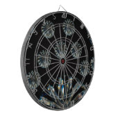 Cible De Fléchettes Design irlandais - La collection Crystal (Devant gauche)