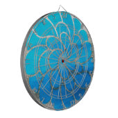 Cible De Fléchettes Design Lune Bleue (Devant gauche)