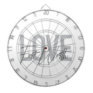 Cible De Fléchettes Design moderne, simple et cool urbaine Love Forth