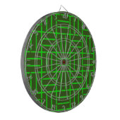 Cible De Fléchettes DESIGN STYLE ART Dartboard (Devant gauche)
