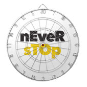 Cible De Fléchettes Design typographique moderne, simple et audacieux (Devant)