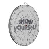 Cible De Fléchettes Design urbain, moderne, simple, audacieux, Montrez (Devant gauche)