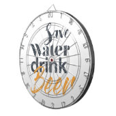 Cible De Fléchettes Design urbain, tendance, drôle, économiser de l'ea (Devant droit)