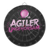 Cible De Fléchettes Désobéissance agile (Devant)