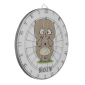 Cible De Fléchettes Dessin d'adorable hamster (Devant gauche)