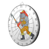 Cible De Fléchettes Dessin de hache du feu de Pike Polonais de (Devant droit)