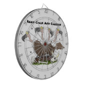 Cible De Fléchettes Dessin de l'humour vautours drôle (Devant gauche)