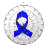 Cible De Fléchettes Dessin de ruban bleu (Devant)
