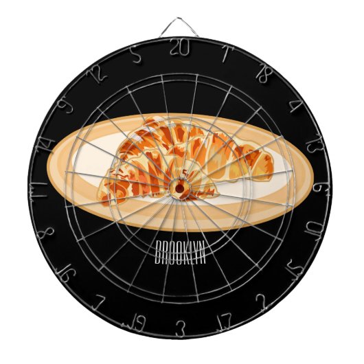 Cible De Fléchettes Dessin du Croissant (Devant)