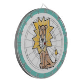 Cible De Fléchettes dessin mignon lion enfants retro safari jungle ani (Devant gauche)
