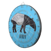 Cible De Fléchettes Dessin sur Tapir (Devant droit)