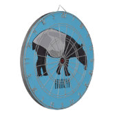 Cible De Fléchettes Dessin sur Tapir (Devant gauche)