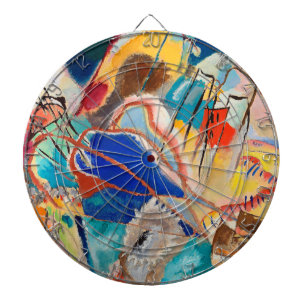 Cible De Fléchettes Diana Vasily Kandinsky improvisación