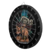 Cible De Fléchettes Dieu maya (Devant droit)