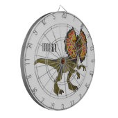 Cible De Fléchettes Dilophosaurus dessin animé (Devant gauche)