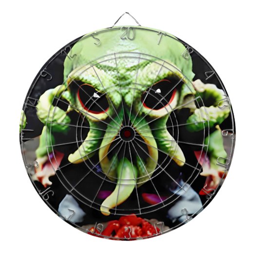 Cible De Fléchettes Dîner avec Cthulhu (Devant)