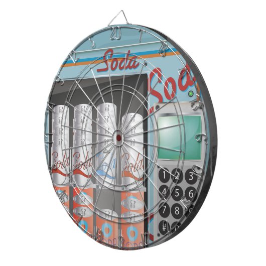 Cible De Fléchettes Distributeur automatique (Devant droit)