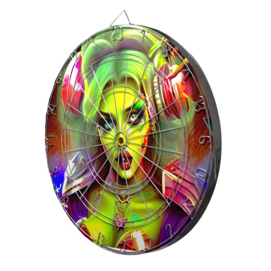 Cible De Fléchettes Dj zombie Darts (Devant droit)