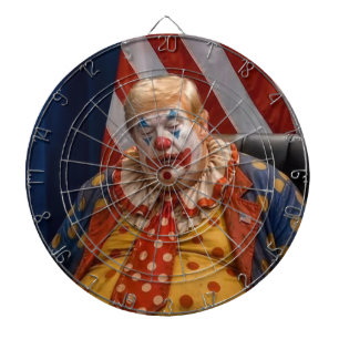 Cible De Fléchettes Donald J Clown officiel