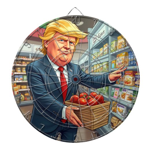 Cible De Fléchettes Donald Trump (Devant)