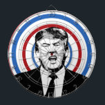 Cible de flechettes Donald Trump<br><div class="desc">PolitiClothes.com - Le vêtement politique le plus branché en ligne Élections et engrenages politiques uniques, dont : T-shirts politiques, autocollants politiques, boutons politiques, cordes politiques, cartes politiques, cartons politiques, affiches politiques, affiches politiques, affiches politiques, affiches politiques, et plus encore ! ACHETER EN LIGNE À : http://www.Politiclothes.com Sur Facebook : http://www.facebook.com/politiclothes...</div>