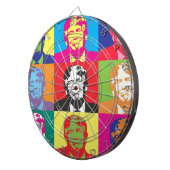 Cible De Fléchettes Donald Trump Pop Art (Devant droit)