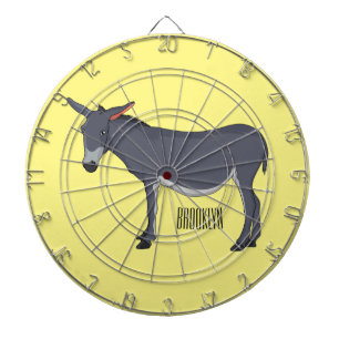 Cible De Fléchettes Donkey cartoon