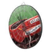 Cible De Fléchettes Dont Texte & Lecteur Rick London Funny (Devant droit)