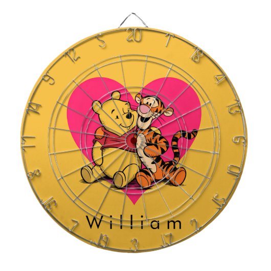 Cible De Fléchettes Doux Winnie l'ourson et Tigger (Devant)