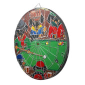 CIBLE DE FLÉCHETTES DOXIE BILLIARDS (Devant droit)