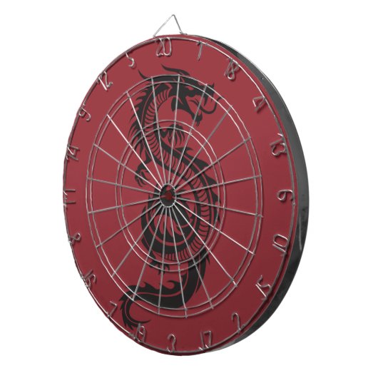 Cible De Fléchettes Dragon chinois (Devant droit)