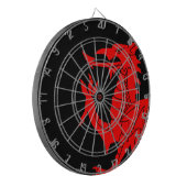 Cible De Fléchettes Dragon de Gallois effréné (Devant gauche)