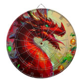 Cible De Fléchettes Dragon de Noël (1) (Devant)