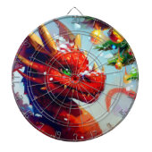 Cible De Fléchettes Dragon de Noël (2) (Devant)